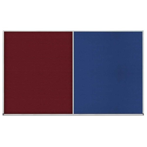 Double Door Radius Corkboard, 42
